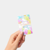 Badge Ballon Pastel Anniversaire  (Manuel / portable)