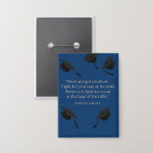 Badge Barack Bouton de devis d'études "Diriger le chemin (Recto/Verso)