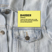 Badge Barber Signification Avec Humour (Insitu)