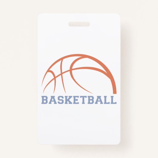 Badge Basket-Ball Conception Pour Les Entraîneurs (Devant)