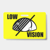 Badge Basse Vision (Arrière)