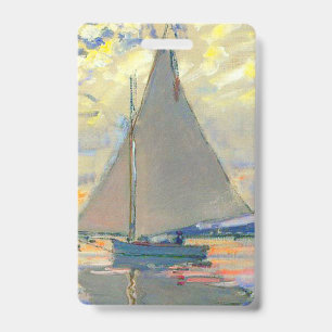Badge Bateau à voile de Monet au Petit-Gennevilliers