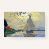 Badge Bateau Monet au Petit-Gennevilliers (Dos)