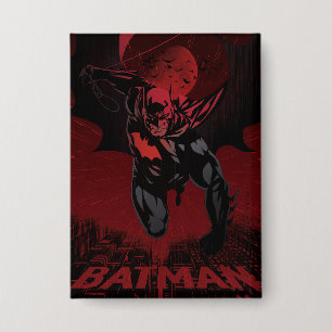 Badge Batman Crimson Leap