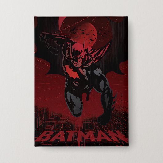 Badge Batman Saut Cramoisi (Recto)