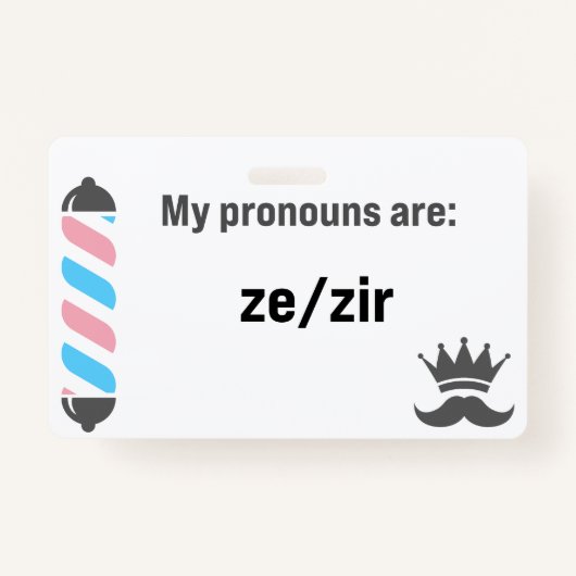 Badge BBS Pronouns Zi/Zir (Devant)