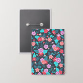 Badge Beau arrangement Ditsy Floral Pattern-56576 (Recto/Verso)