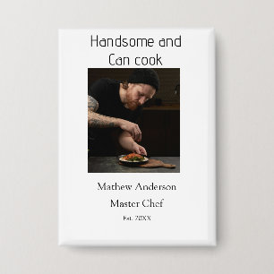 Badge Beau et peut cuisiner ajouter nom master chef date