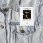 Badge Beau et peut cuisiner ajouter nom master chef date (Insitu)