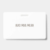 Badge Bébé mignon Sur L'Échelle De Poids Doula (Arrière)