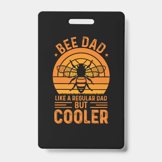 Badge Bee Dad (Avant)