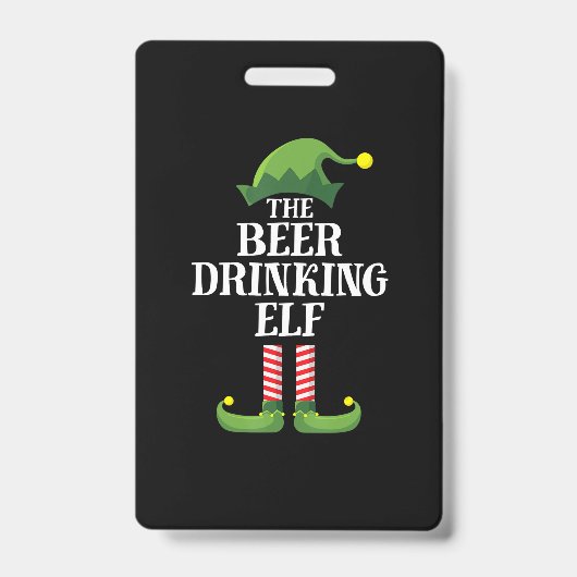 Badge Beer Drinking Christmas Birthday (Avant)