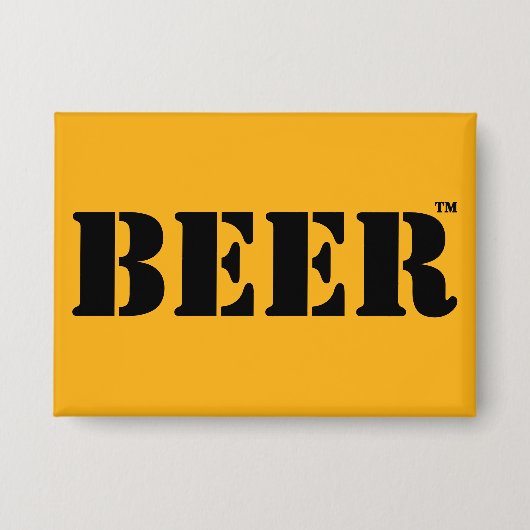 Badge Beer Trademark Button (Recto)