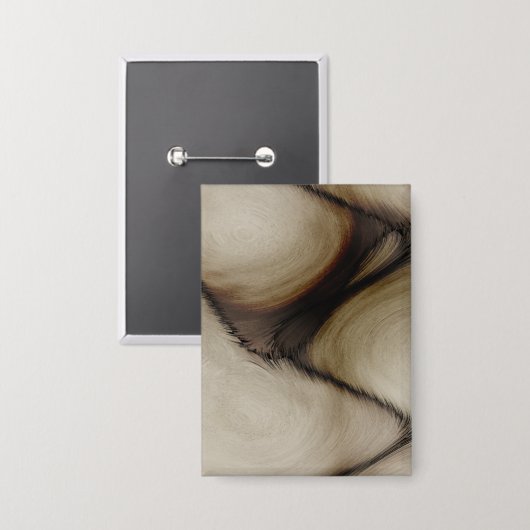 Badge Belle abstraction laisse une impression durable (Recto/Verso)