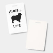 Badge berger australien vie aussie (Avant & arrière)