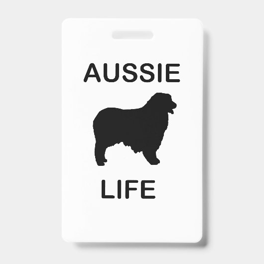 Badge berger australien vie aussie (Avant)