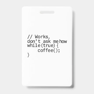 Badge besoin de vacances et de café au bureau