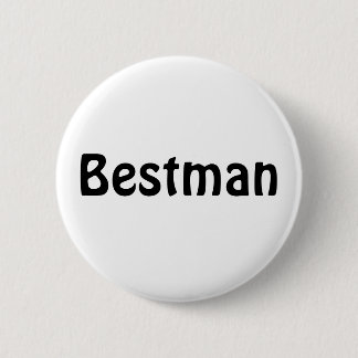 Badge - Bestman Ronde Button 5,7 Cm