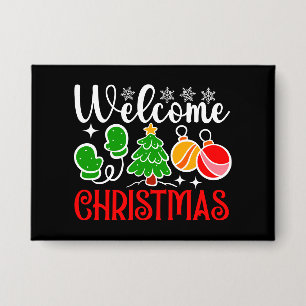 Badge Bienvenue Noël