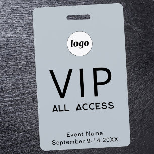 Badge Billet d'accès VIP à tous les événements Simple Lo