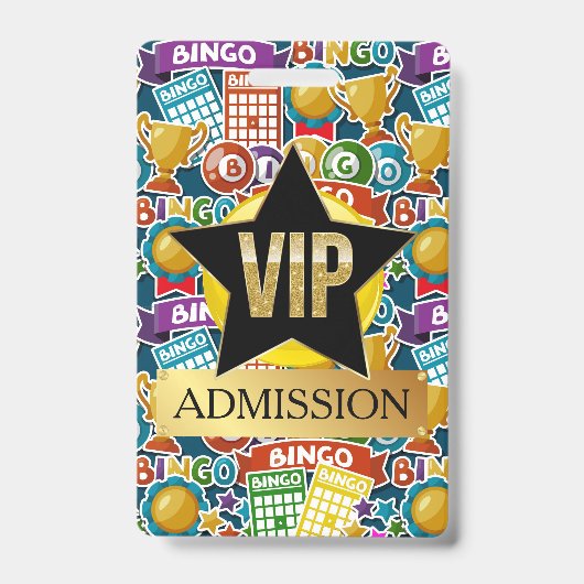 BADGE BINGO VIP (Avant)