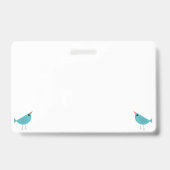 Badge Birdy  (Arrière)