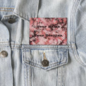 Badge Black Gray Pink White Modern Geometric Abstract (Insitu)