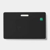 Badge Black Irish horizontal petit (Avant)