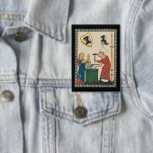 Badge Blacksmith Forge Casque Art Médiéval (Insitu)