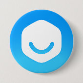 Badge blanc/bleu (Devant)