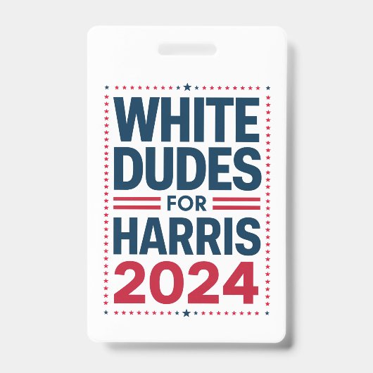Badge Blancs Pour Harris-2024 (Avant)