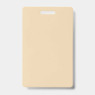 Badge Bleu uni couleur sable clair beige blanc