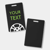 Badge Bobine de film (Front & Back)