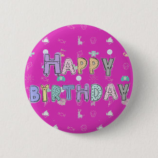Badge Bon Anniversaire Enfants