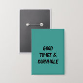 Badge Bon Temps & Cornhole 🌽 (Recto/Verso)