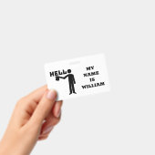 Badge Bonjour (Manuel / portable)