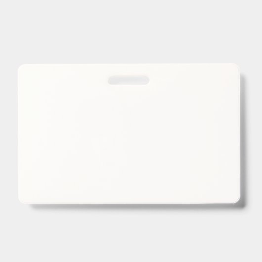 Badge Bonjour, je m'appelle - Nom de l'employé de script (Arrière)