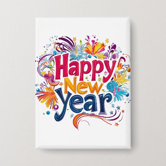 Badge Bonne année (Recto)