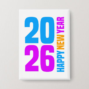 Badge Bonne année 2026-34568 T-shirt