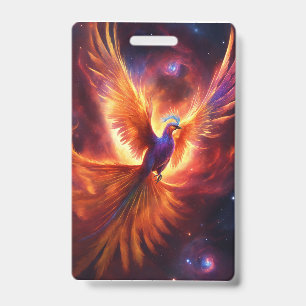 Badge « Bonne fête des Mères » : Phoenix Céleste