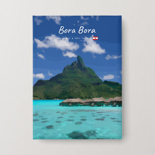 Badge Bora Bora, Polynésie française - Résort de Plage