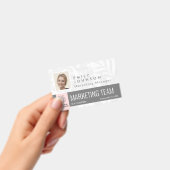 Badge Botaniques tropicales Beauté rose Photo & Logo Per (Manuel / portable)