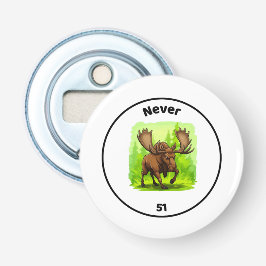 badge Bottle Open Button Flesopener