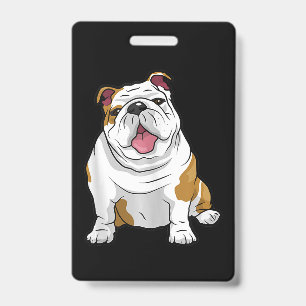 Badge Bouledogues anglais Incroyables Chiots Bouledogues