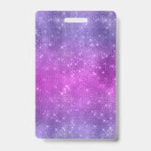 Badge Boutique de lingerie d'affaires photo de l'employé (Back)