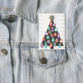 Badge Bouton Arbre de Noël (Insitu)