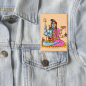 Badge Bouton Ardhanarishvara (Insitu)