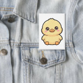Badge Bouton Caneton Bébé Canard Mignon (Insitu)