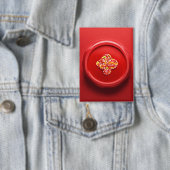 Badge bouton couleur rouge (Insitu)