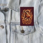 Badge Bouton d'anniversaire Chèvre de Feu 2027 (Insitu)